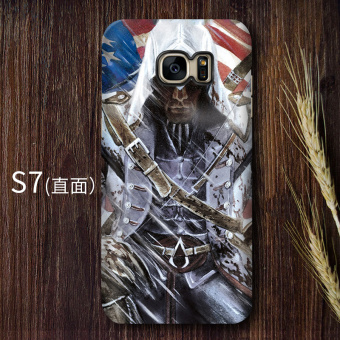 Gambar ASSASSIN S CREED s7 S7edge S8 kepribadian matte cangkang keras menjatuhkan resistensi shell telepon