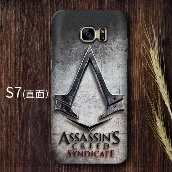 Gambar ASSASSIN S CREED s7 S7edge S8 kepribadian matte cangkang keras menjatuhkan resistensi shell telepon