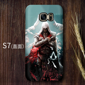 Gambar ASSASSIN S CREED s7 S7edge S8 kepribadian matte cangkang keras menjatuhkan resistensi shell telepon