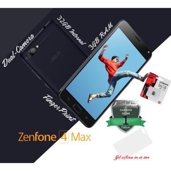 Asus Zenfone 4 MAX ZC554KL 332GB hitamblack dual camera