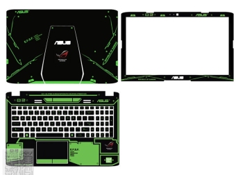 Gambar Asus zx50j n551j fx50 plus notebook shell foil