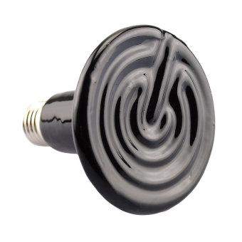 Aukey 150 Watt Bola Lampu Keramik Pemanas Emitor Kandang Reptil