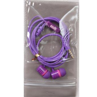 Babamu Headset In Ear - Handsfree Universal / Ungu Agustus 2018 - 2 Babamu Headset In Ear - Handsfree Universal / Ungu - 2