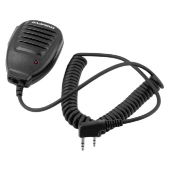 Gambar Baofeng 2 Way Radio Speaker Mic for BF 888S UV 5R UV 5RA UV 5RBUV 5RC UV 5RE   intl