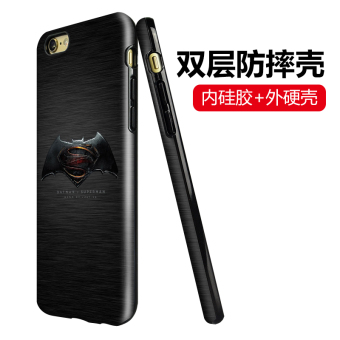 Gambar Batman iphone6 Apple animasi matte cangkang keras ponsel shell