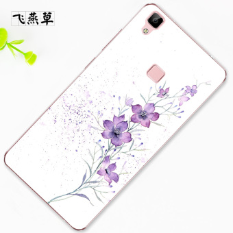 Gambar Bbk vivov3 silikon lembut lanyard shell ponsel shell