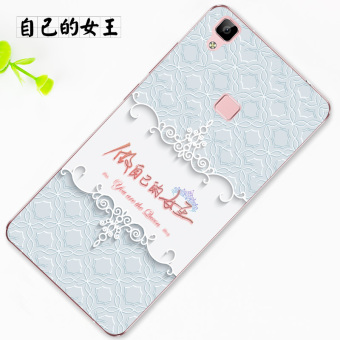 Gambar Bbk vivov3 silikon lembut lanyard shell ponsel shell