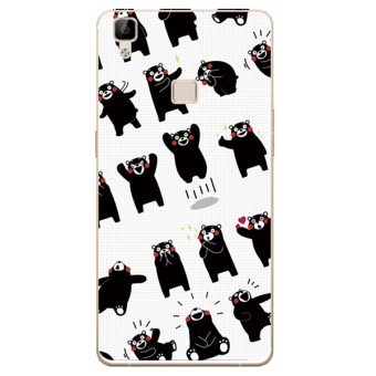 Gambar Bbk vivov3 v3max xplay5 kepribadian beruang beberapa lanyard telepon shell soft cover