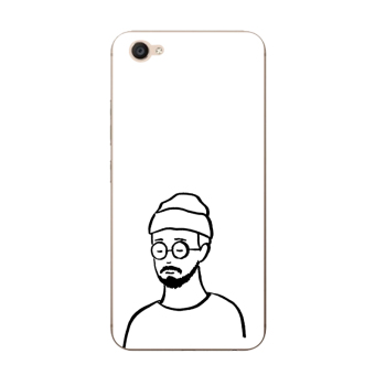 Gambar BBK vivov5plus x20plus kepribadian telepon shell ultra tipis soft shell tinta lukisan