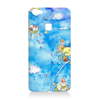 Gambar Bbk vivox6 silikon lembut lega shell keras tanaman