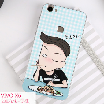 Gambar Bbk vivox6s logam lengan pelindung bantuan shell telepon