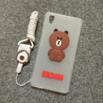 Gambar Bbk vivoy23l y923 kartun silikon lembut perempuan shell telepon