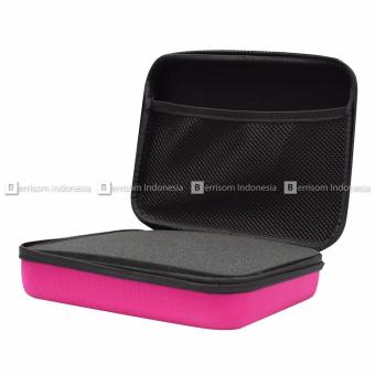 Berrisom Action Camera Medium Bag For Brica, GoPro, Xiaomi - Pink