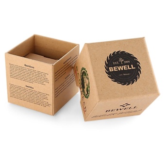 Gambar Bewell Papery Watch Box Package Case for Gift   intl