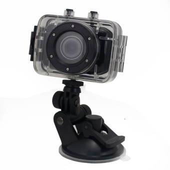 Black Sports DVR Helmet Waterproof HD Action Camera Sport Outdoor Camcorder DV Hot Digital Video Camera  