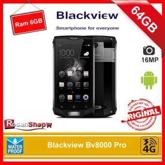 Blackview BV8000 Pro / Bv 8000 Pro 64GB RAM 6Gb 16Mp Waterproof -Garansi 1thn - Gold , Grey , Silver  
