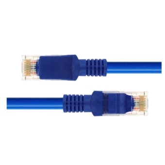 Gambar Blue Ethernet Internet LAN CAT5e Network Cable for Computer Modem Router   intl