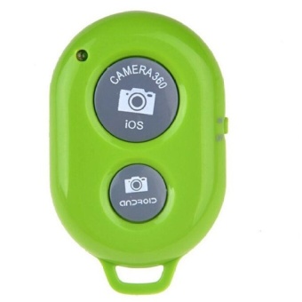 Gambar Bluetooth Remote Control Camera Shutter Release for iOS  AndroidPhones (Green)   intl