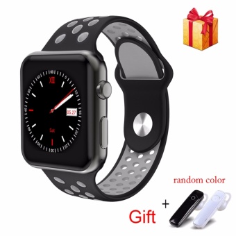 Gambar Bluetooth Smart Watch I68 mini Smartwatch MTK2502C With Heart Rate Monitor Support Whatsapp Facebook Instagram message Push PK IWO 3 2 11   intl