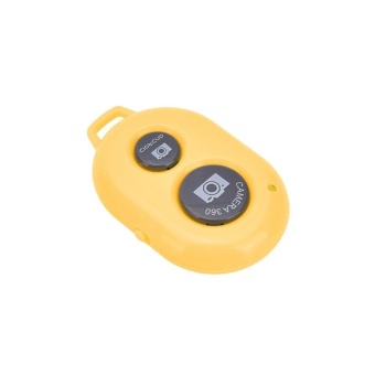 Gambar Bluetooth Wireless Remote Control Shutter Selftimer Long DistanceSmartphone Orange   intl
