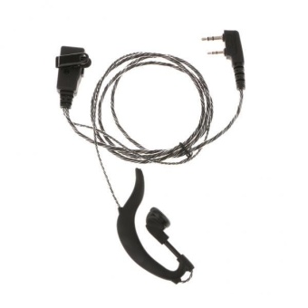 Gambar BolehDeals 2 Pin G Shape Headset PTT Earphone with Micophone for Baofeng 2 Way Radio   intl