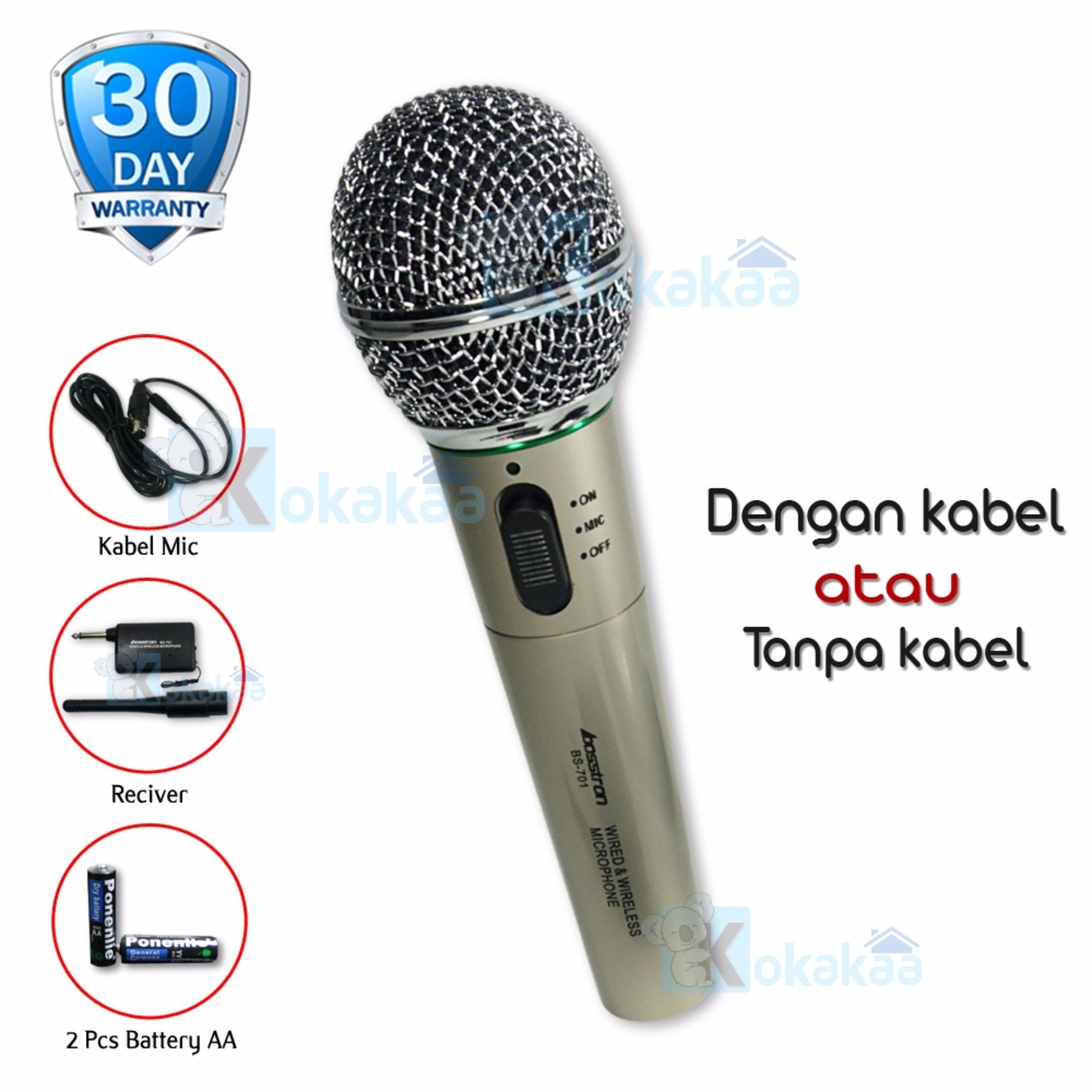 Bosstron Microphone 2in1 Wireless BS-01