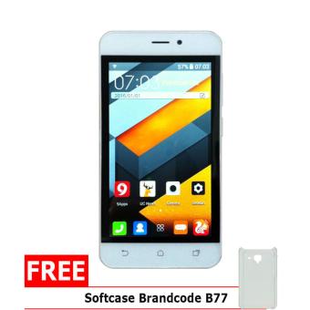 Brandcode B77 Mate7 - 4GB - Putih + Gratis Silicon Case  