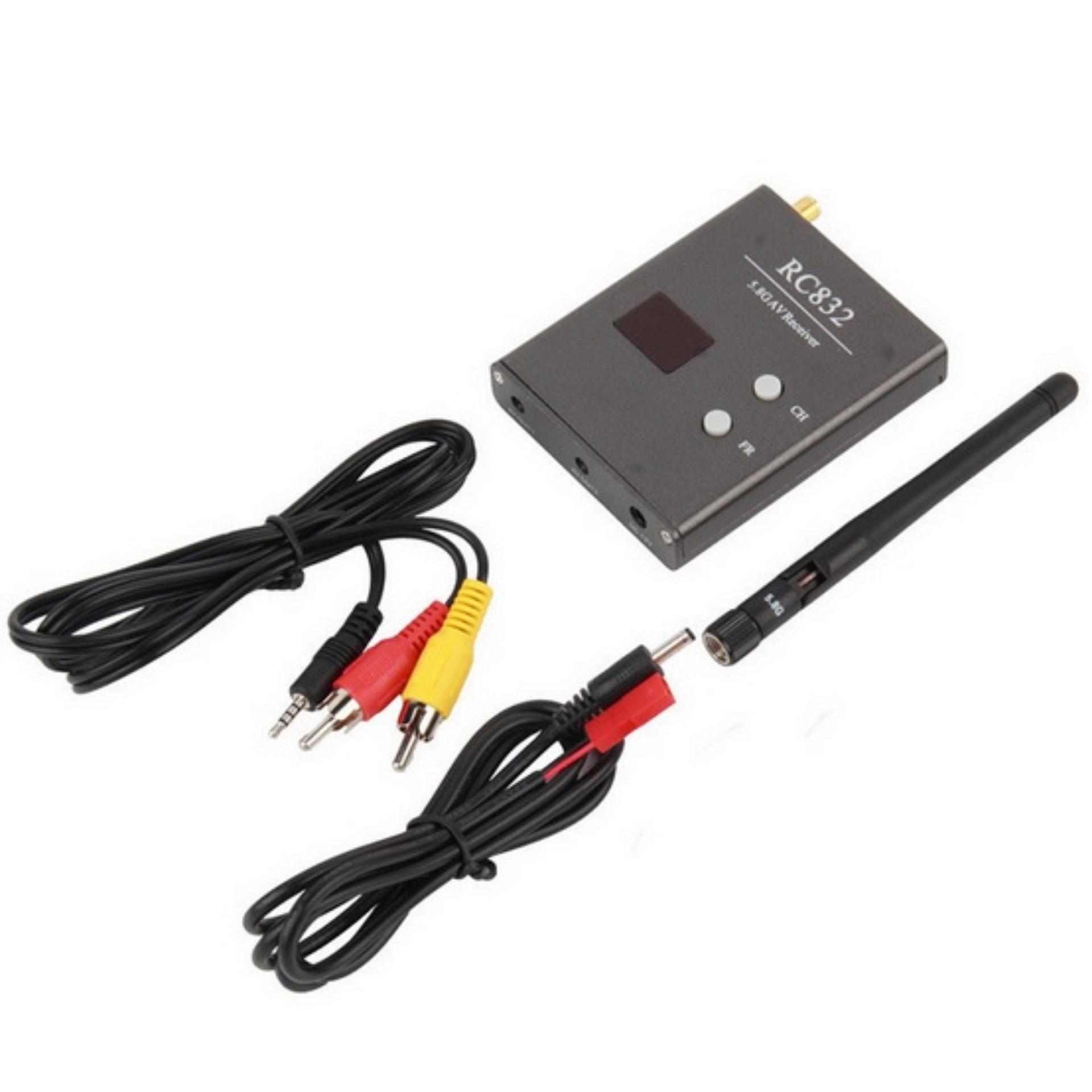 HEMAT BT Wireless AV Receiver Power Off Memory for FPV 32Ch 600mw RC832
5.8G 3.5km - Black