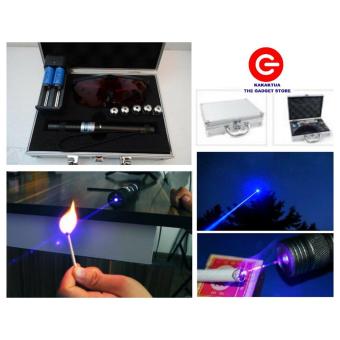 Burning Laser Blue High Beam Pointer - Biru Bakar - Sinar Membakar- Led Burn