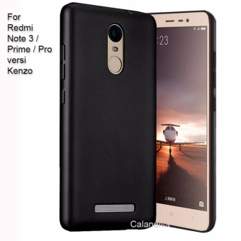 Gambar Calandiva 360 Degree Protection Slim Hardcase for Xiaomi Redmi Note 3   Pro versi Kenzo   Hitam