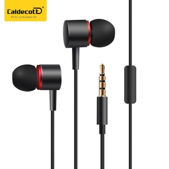 Gambar CALDECOTT KDK 206 Smart Metal Piston 3.5mm In ear HeadphoneEarphones Headset   intl