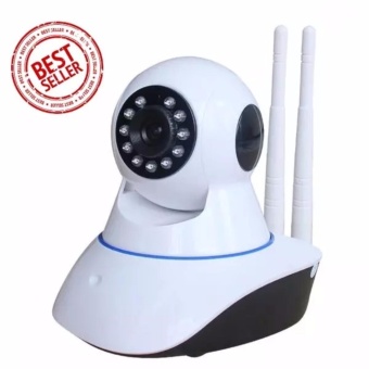 Camera CCTV Dual Antenna WIFI 2 Antena 720P HD IR Night Vision