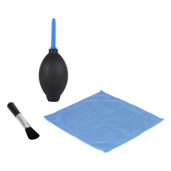 Camera Lens Screen Cleaning Dust Brush Cloth Kit For DSLR Cameras -intl