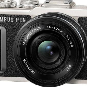 Camera Olympus EP L8 Kit 14-42mm_Hitam  