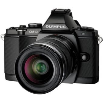 Camera Olympus Om-D E-M5 Kit 12-50MM EZ_Hitam  