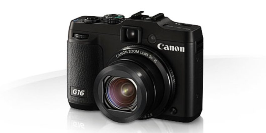 Cannon G16 12.1M 5x Optical Zoom Camera (Black)  