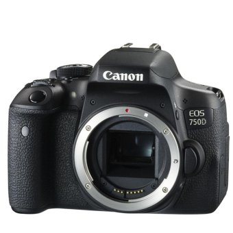 Canon 750D Body Only - 24MP - Hitam  