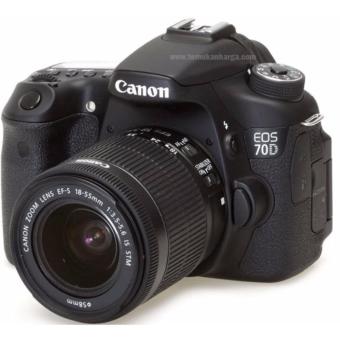 Canon - Camera Eos 70D 18-55 Wifi - Hitam  
