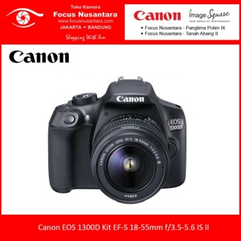 Canon EOS 1300D Kit EF-S 18-55mm f/3.5-5.6 IS II  