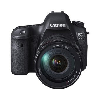 Canon EOS 6D Wifi 24-105mm - 20.2MP - Hitam  