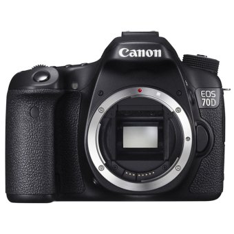 Canon EOS 70D Body Only - Hitam  