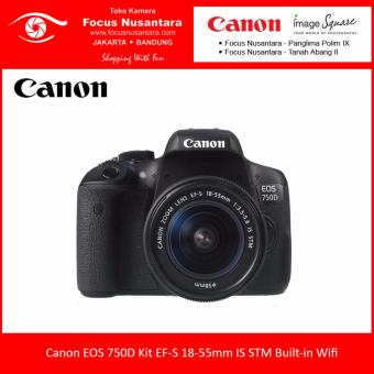 Canon EOS 750D Kit EF-S 18-55mm IS STM Built-in Wifi  