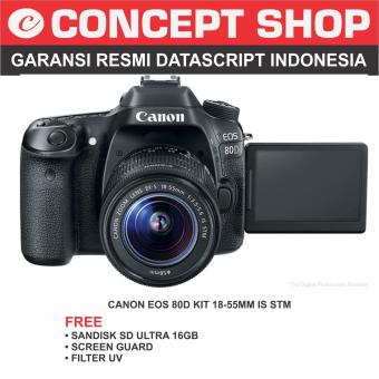 Canon EOS 80D Kit 18-55mm IS STM RESMI  