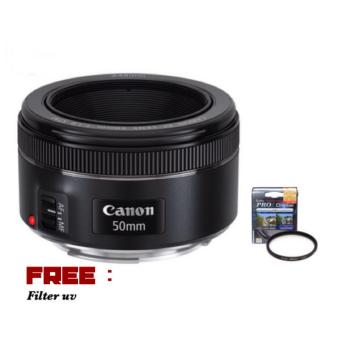 Gambar Canon Lensa EF 50mm f 1.8 STM + Free UV Filter