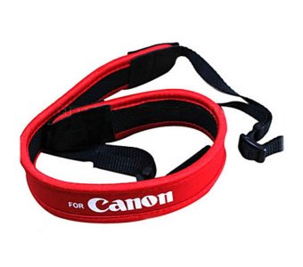 Gambar Canon Strap  Tali Kamera DSLR Neoprene  Karet