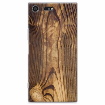 Gambar CAPAS Painting Hard Plastic Wood Pattern Phone Case for Sony XperiaXZ Premium   intl