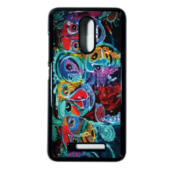 Gambar CARSTENEZIO Case Casing Xiaomi Redmi Note 3 Or Redmi Note 3 ProCase Motif Batik 45   Hitam