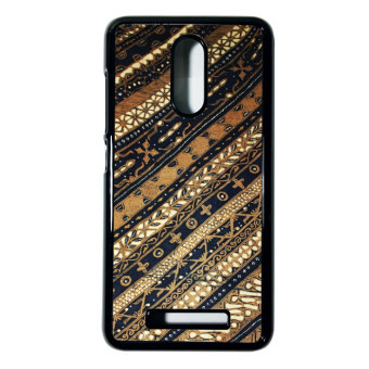 Gambar CARSTENEZIO Case Casing Xiaomi Redmi Note 3 Or Redmi Note 3 ProCase Motif Batik 56   Hitam