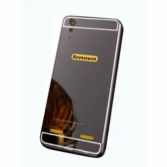 Gambar Case Aluminium Bumper Mirror For Lenovo A6010   Hitam