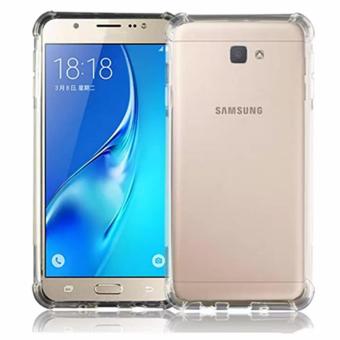 Case Anti Shock / Anti Crack Elegant Softcase for Samsung Galaxy J5 Prime - White Clear  